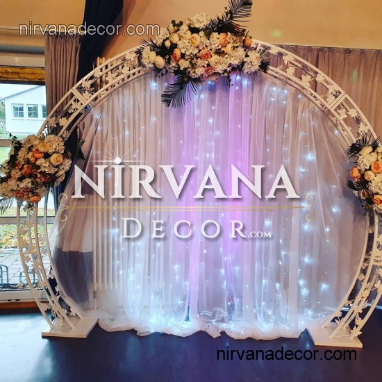 Doğum Günü - Nişan - Düğün - Arka Fon C - Beyaz