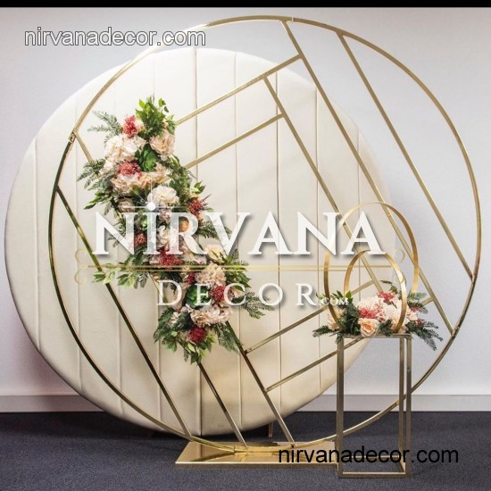 Gold Kaplama Yuvarlak Arka Fon Profil Demiri Gold Kaplama Yuvarlak Arka Fon Profil Demiri