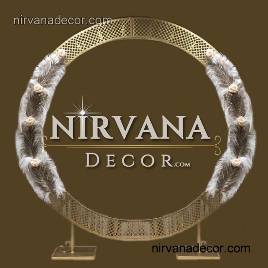 Yuvarlak Arka Fon Demiri Gold Yuvarlak Arka Fon Demiri Gold