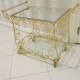 Sade Ferforje Pasta Servis Arabası Sade Ferforje Pasta Servis Arabası