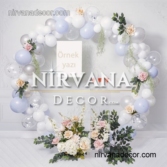 Yuvarlak Beyaz Çember 