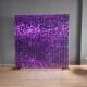 Mor Işıltılı Pullu Panel 210x210 CM Mor Işıltılı Pullu Panel 210x210 CM