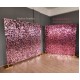 Pudra Pembe Işıltılı Pullu Panel 210x210 CM Pudra Pembe Işıltılı Pullu Panel 210x210 CM