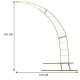 Yarım Hilal Düğün Çiçek Tag Demiri 250CM Yarım Hilal Düğün Çiçek Tag Demiri 250CM