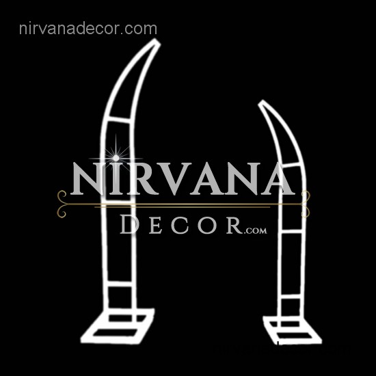 Düğün Giriş Tag  Çiçek Demiri Çiftli - 180-210 ÇİFTLİ