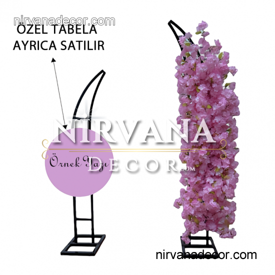 Düğün Giriş Tag  Çiçek Demiri 210- 250CM ÇİFTLİ