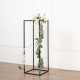 Metal Siyah Düğün Çiçek Standı - 60 cm -80 cm -100 cm 