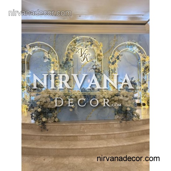 Üç Parçalı Katmanlı Metal Kemer Arka Fon