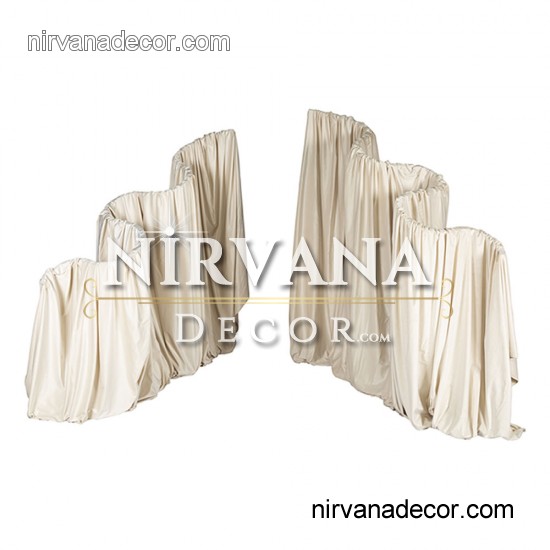 Modern Dalgalı Arka Fon Metal Tasarım