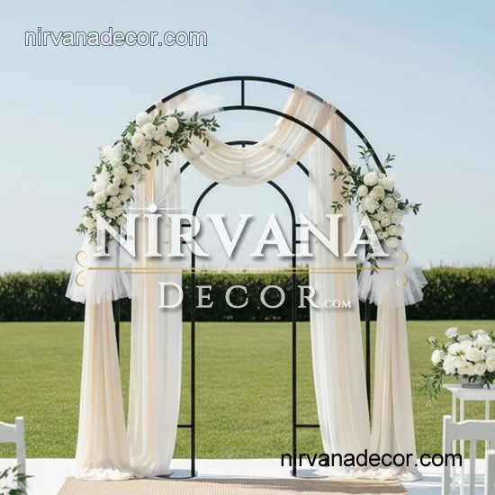 Metal Gelin Yolu & Düğün Arka Fon Kemer – 180x220 / 100x180