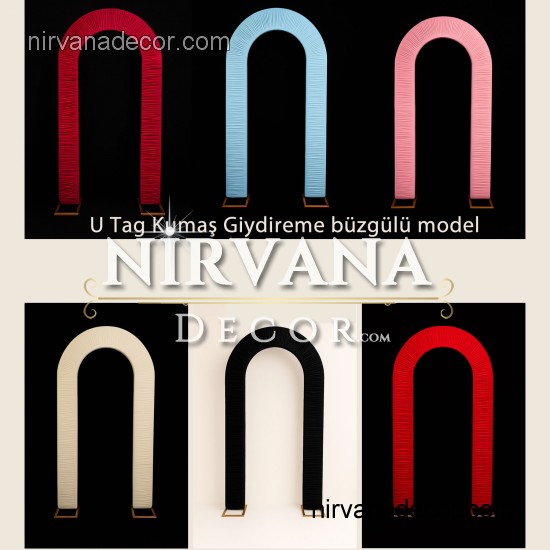 U Tag Kumaş Giydirme – Büzgülü Model 120x220 