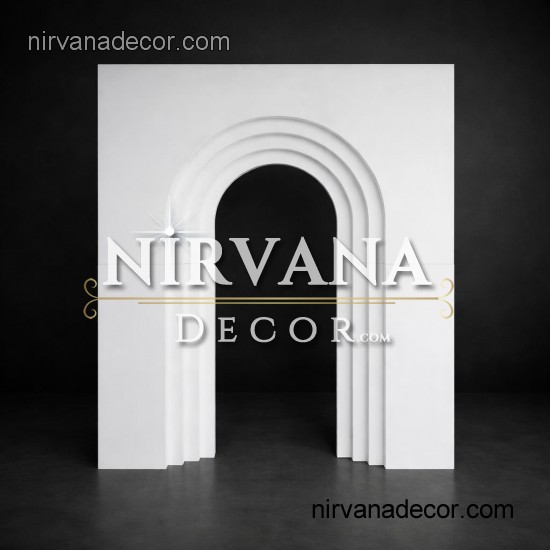 Kemer Derinlikli Ahşap Arka Fon 185×220 cm