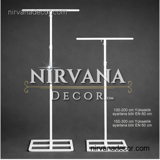 Teleskopik T Stand Perde Sistemi