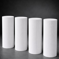 Ahşap Sirius Sütun (Dekoratif Silindir Sütun )