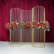 Düğün Sahne Arkafon Dekor Demiri 5li Set 