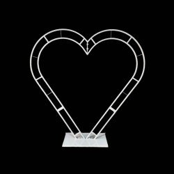 Metal Kalp Çiçek Demiri Ağırlıklı Model-220x220 cm