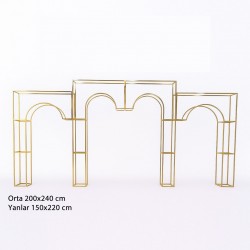 Royal Arch Serisi – Üçlü Metal Kemer Dekor