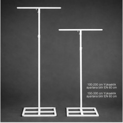 Teleskopik T Stand Perde Sistemi