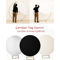 Çember Kumaş Giydirme 