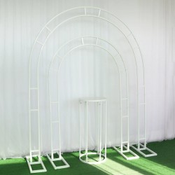 Düğün 3lü arka fon tag demiri sehpa set 