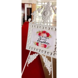 Gold Ayaklı Karşılama Panosu