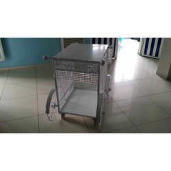 Beyaz Pasta Servis Arabası