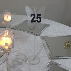 Akrilik Pleksi Şamdan